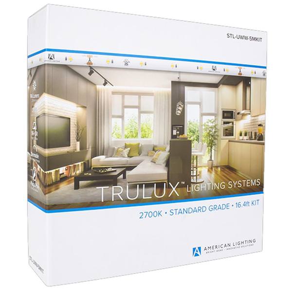 16.4' 2.19 watt (per foot) 24 volt 2700K LED Tape Light Kit